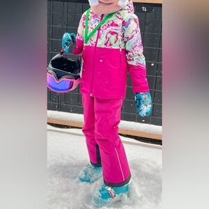 SET of The North Face Freedom Insulated Jacket and Waterproof Reimatec Ski Bib